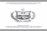 Proyecto de Carta Orgánica del Municipio de La Paz - 2012