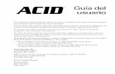 Manual en Español del Acid Pro