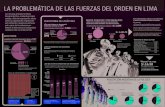 Infografía La problemática de las fuerzas del orden en Lima - María Pía Flores