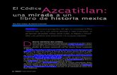 CÓDICE AZCATITLAN UNA MIRADA A UN LIBRO DE HIST. MEXICA
