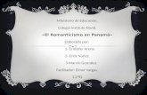 Romanticismo en Panamà