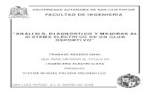 ANÁLISIS, DIAGNÓSTICO Y MEJORAS AL SISTEMA ELÉCTRICO DE UN CLUB DEPORTIVO - Ing. Victor M Falcon