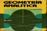 Geometría analítica (charles h. lehmann   limusa, 1989)