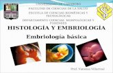 1.) Introducción a la Embriología, División Celular y Gametogénesis, Fecundación, 1ra Semana de Desarrollo - Prof. Vanessa Villarreal