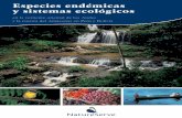Especies endémicas y sistemas ecologicos en la vertiente oriental de los andes y cuencas del amasonas de bolivia y peru
