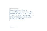 Instalacion y Configuracion de Postfix-sasl-tls-dovecot-squirrelmail-mailman en Debian v3