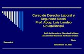 derecho laboral especial y seguridad social luis landeo  2012 2DA CLASE.ppt