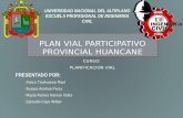 Diapositiva Plan Vial Huancane Para Quemar