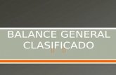 Balance General Clasificado