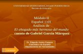 Analisis de El Ahogado Mas Hermoso Del Mundo Cuento de Gabriel Garcia Marquez