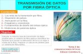 Transmision de Datos Por Fibra Optica
