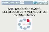 Analizador de Gases, Electrolitos y Metabolitos Automatizado