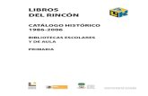 Catalogo Libros Del Rincon