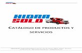 Hidrasold - Catálogo general de productos y servicios