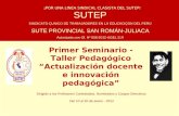 MATRIZ DE LA PRUEBA ÚNICA REGIONAL y habilidades docentes (SUTEP, 2012)