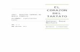 Diario de Lectura  EL CORAZON DEL TARTARO