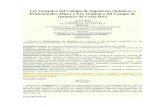 Ley 8412 Título I - Ley Orgánica Colegio Ingenieros Químicos y Profesioales Afines Costa Rica