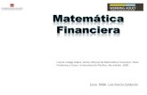introduccion Matematica Financiera