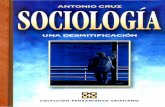 Antonio Cruz SOCIOLOGIA-Una Desmitificación