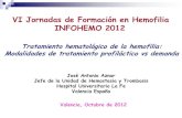 Tratamiento Profilactico vs a Demanda Dr. Aznar (INFOHEMO 2012) 24.10.12
