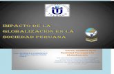 Monografía - Impacto de la Globalización en la Sociedad Peruana