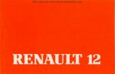 Manual del usuario del Renault 12 de 1984