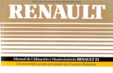 Manual del usuario del Renault 21 de 1989