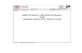 Metodo Hexagonal de Analisis de Textos