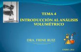 Tema 4. Introduccion Al Analisis Volumetrico