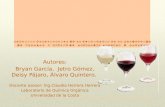 Analisis cuantitativo de la eficiencia de la produccion de alcohol a partir de Maracuya, Manzana y Corozo