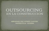 OUTSOURCING en construcción