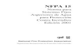 NFPA 15 (2001) - Español