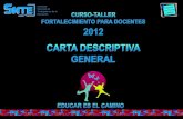Carta Descriptiva General 2012