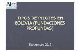 Tipos de Pilotes en Bolivia Septiembre 12 [Modo de Compatibilidad]