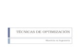 Capitulo 1 Tecnicas de Optimizacion Generalidades.pptx