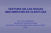 Textura de Rocas Sedimentarias Clasticas