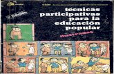 CIDE - Técnicas participativas para la educación popular ilustradas