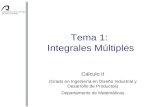 Tema 1. Integrales Multiples