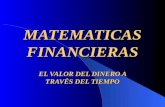 Tema 4 - Matematicas Financieras