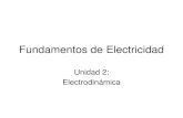 Fundamentos de Electricidad - Unidad 3 Electrodinámica Pt.1