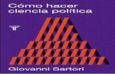 Como Hacer Ciencia Politica - Giovanni Sartori