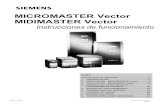 Micromaster manual Español Vector