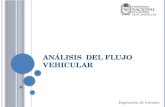 Analisis Flujo Vehicular