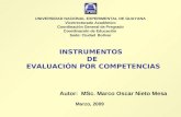 Instrumentos de Evaluacion Por Competencias v 29 05 2009