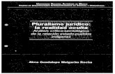 Melgarito Rocha Alma Guadalupe - Pluralismo Jurídico, la realidad oculta