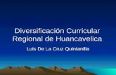 Diversificacion Curricular Region Huancavelica Luis de La Cruz