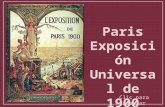 Exposicion Universal En Paris 1900
