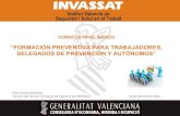 SUREDA MARTÍNEZ, P. (2014) Formación preventiva para trabajadores, delegados de prevención y autónomos: El trabajo y la salud. Riesgos profesionales.