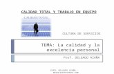 CALIDAD TOTAL Y TRABAJO EN EQUIPO