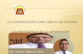 La comunicación como objeto de estudio